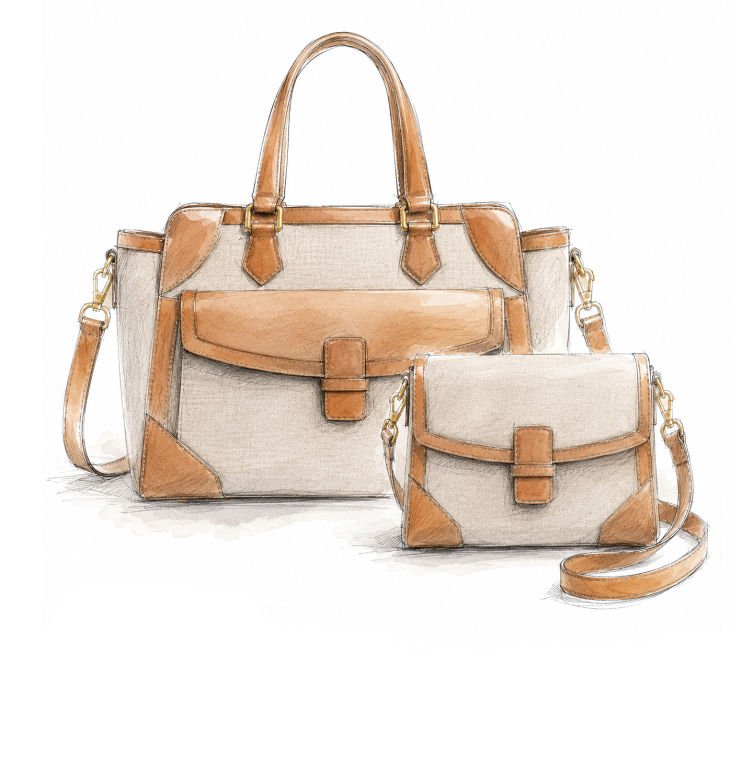 Vegan Leather Shopper
